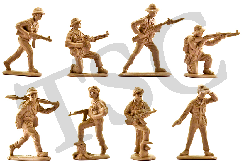 by MARS #32009 54MM 15 figures in 8 poses Details about   Vietnam War ARVN Toy Soldiers 